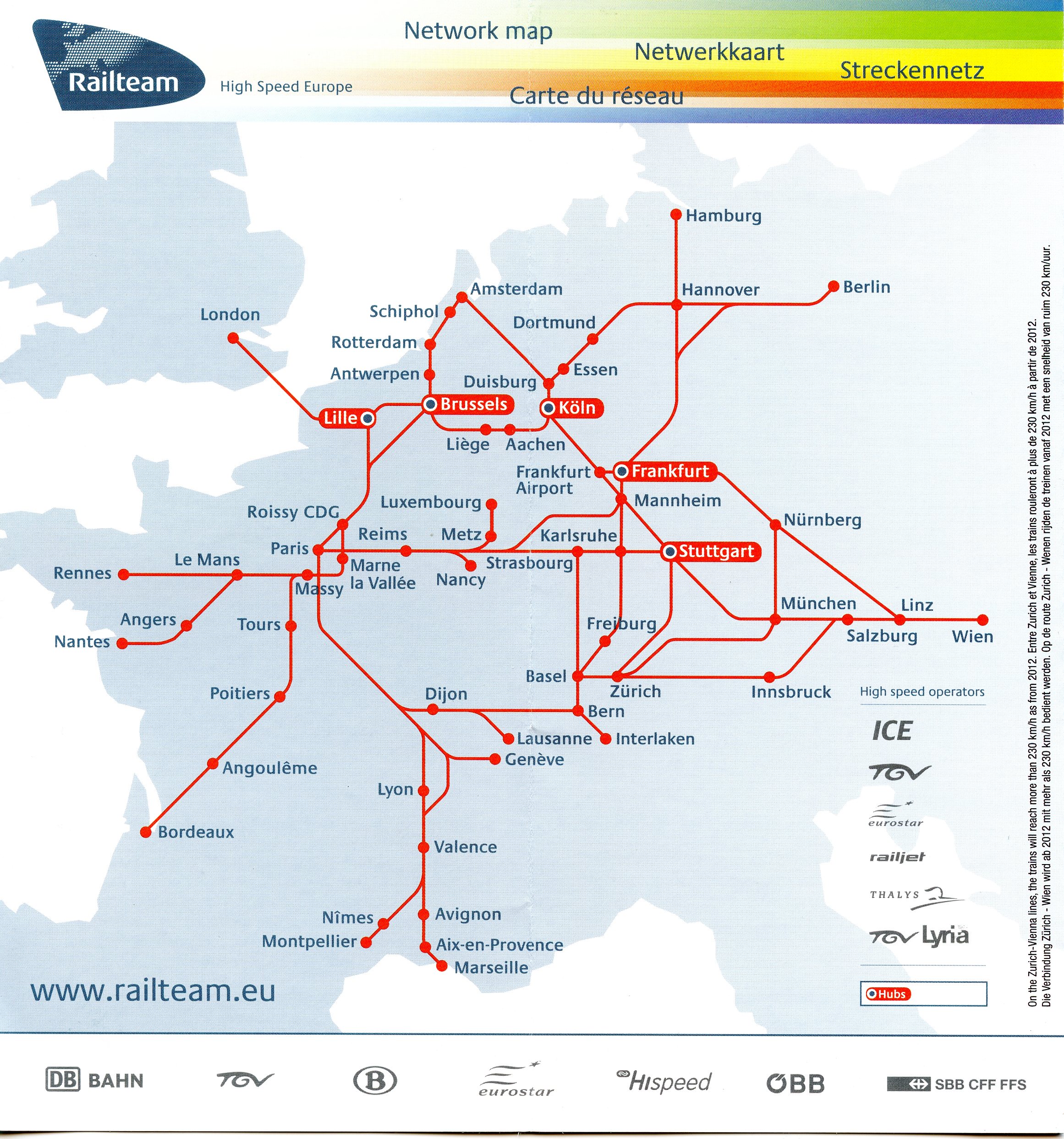 Train Routes In Europe Examples And Forms